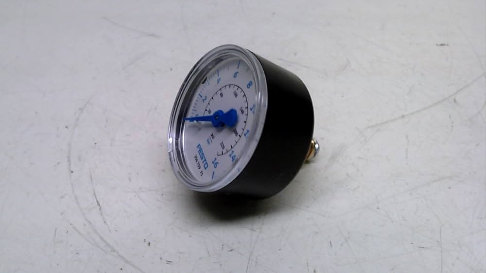 FESTO MA-50-16-1/4 0-16 BAR, 0-220 PSI, 356759, Manometer